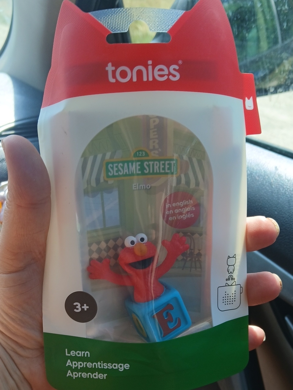 Tonies Sesame Street Elmo Toy Figure in Red and Blue